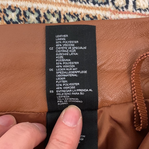 & OTHER STORIES LEATHER PANTS - Picture 7 of 8